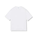 Men Cotton Short Sleeved Loose T-shirt White
