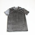 Men's hip hop casual tees tops summer short sleeve T-shirt Gray